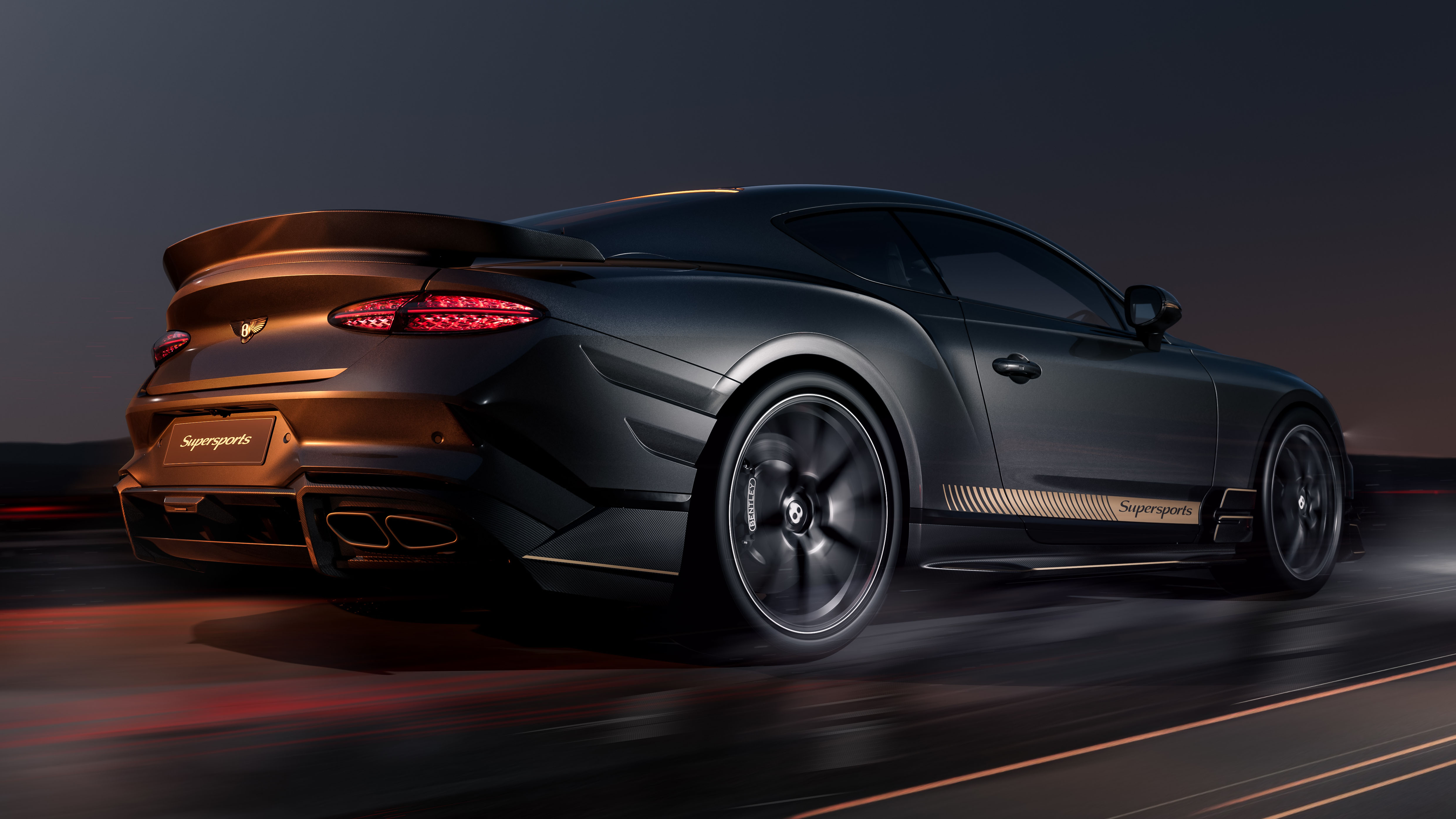 Crikey, the new 657bhp, rear-drive Bentley Supersports is a non